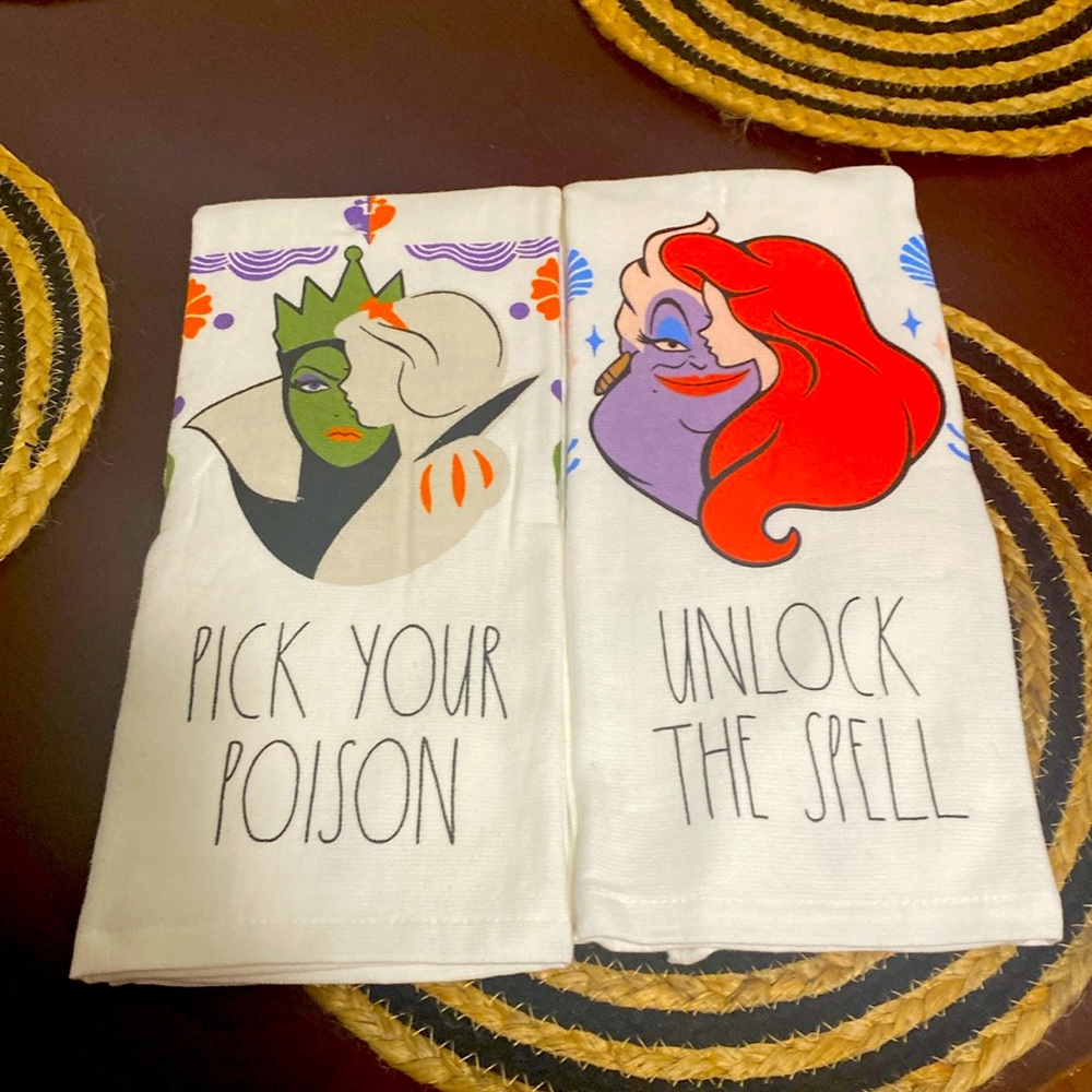 Rae Dunn Disney Hand Towels